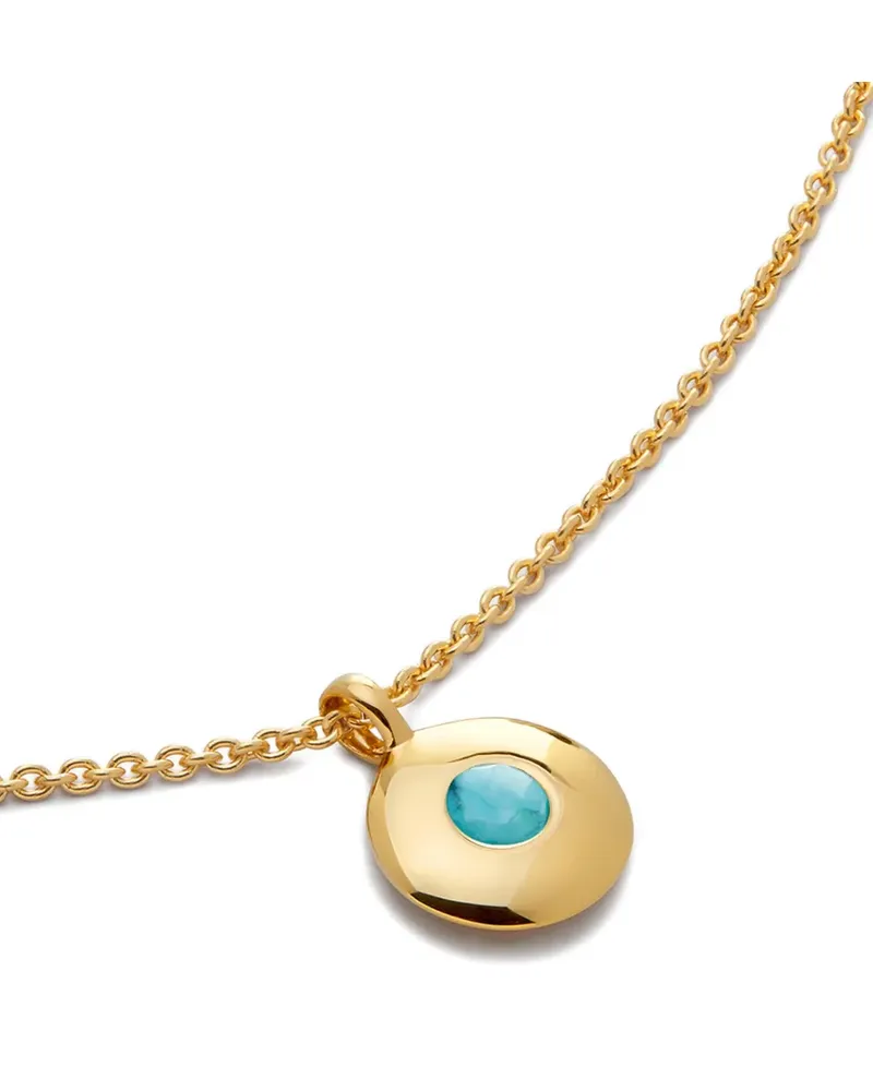 Monica Vinader December Birthstone necklace - Gold Gold