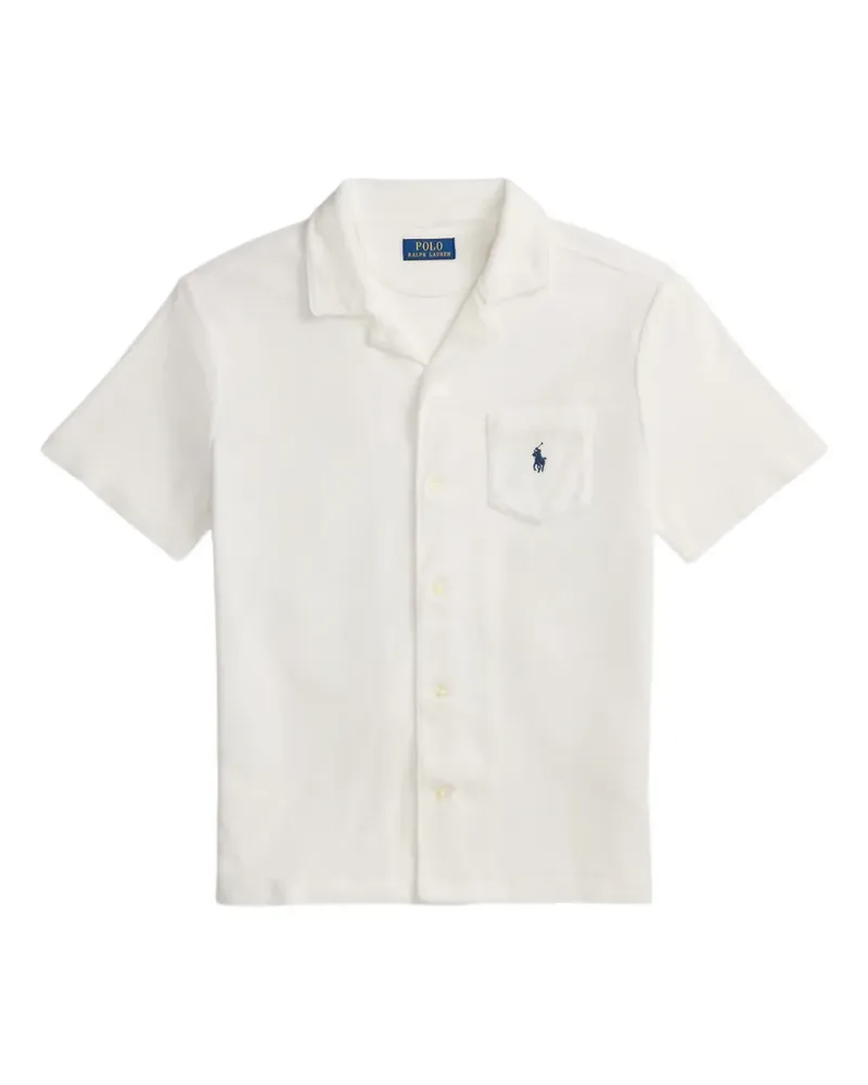 Ralph Lauren logo-embroidered shirt - Weiß Weiß