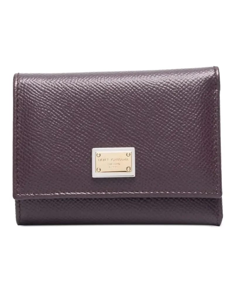 Dolce & Gabbana Kleines Portemonnaie - Violett Violett