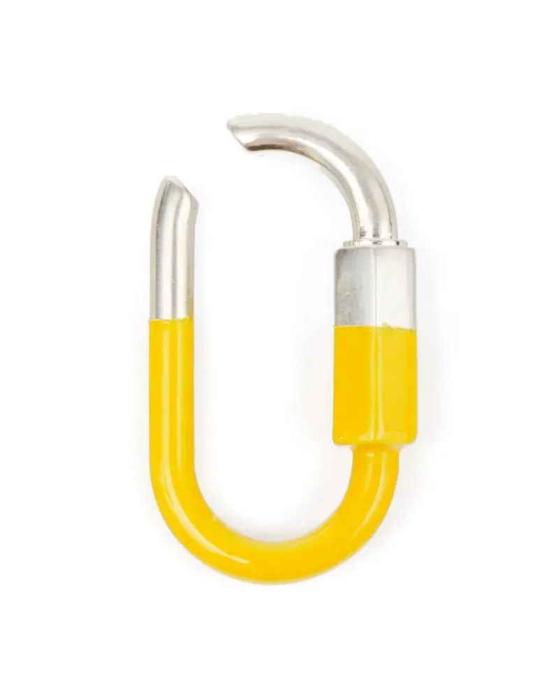 Maison Margiela Carabiner earcuff - Silber Silber
