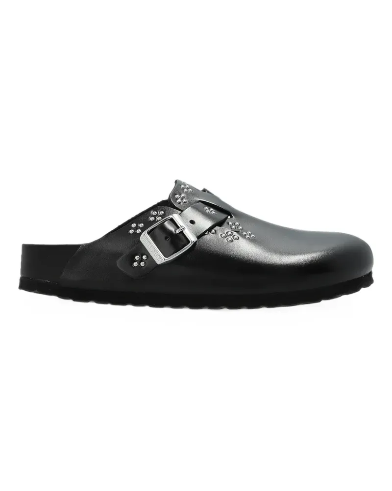 Birkenstock Kleine Boston Sandalen mit Nietenbesatz - Schwarz Schwarz