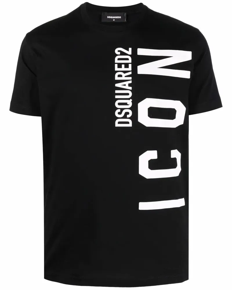 Dsquared2 T-Shirt mit Logo-Print - Weiß Weiß