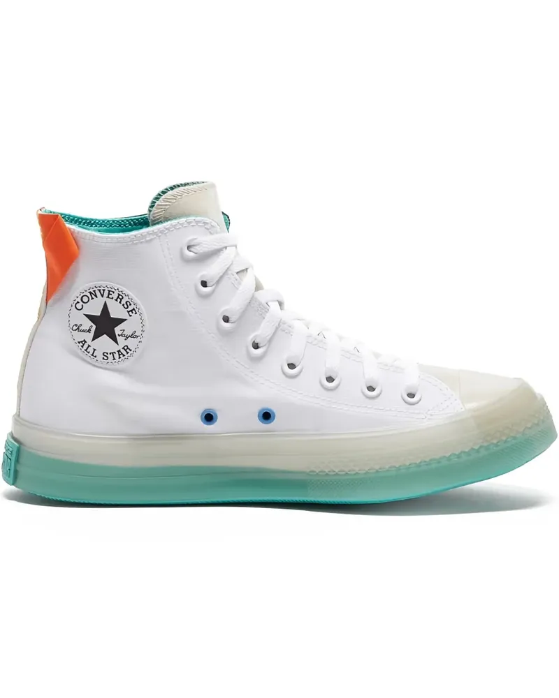 Converse Chuck Taylor All Star CX High "Color Pop - White/Blue/Orange" Sneakers - Weiß Weiß