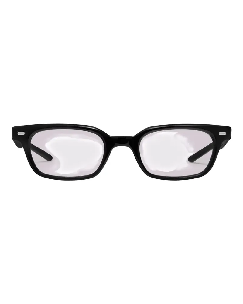 Gentle Monster Ade 01 rectangle-frame sunglasses - Schwarz Schwarz