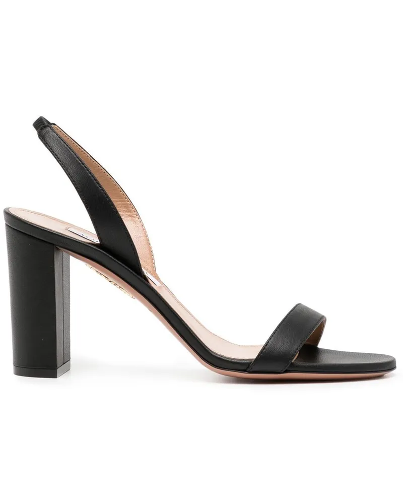 Aquazzura Klassische Sandalen 95mm - Schwarz Schwarz