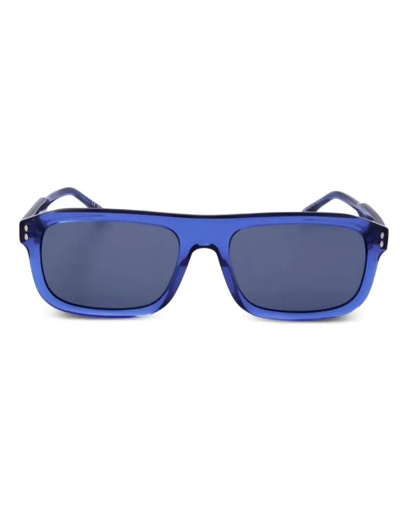 Isabel Marant Sonnenbrille mit eckigem Gestell - Blau Blau