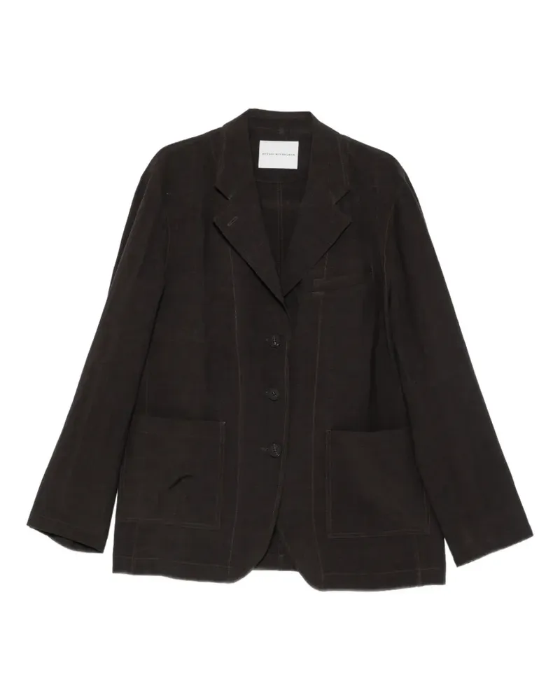 Studio Nicholson Elkin Blazer - Braun Braun