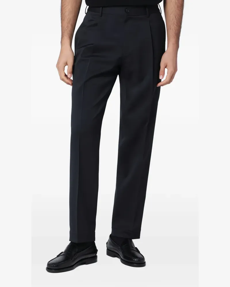 Biagio Santaniello zip single-breasted suit - Schwarz Schwarz