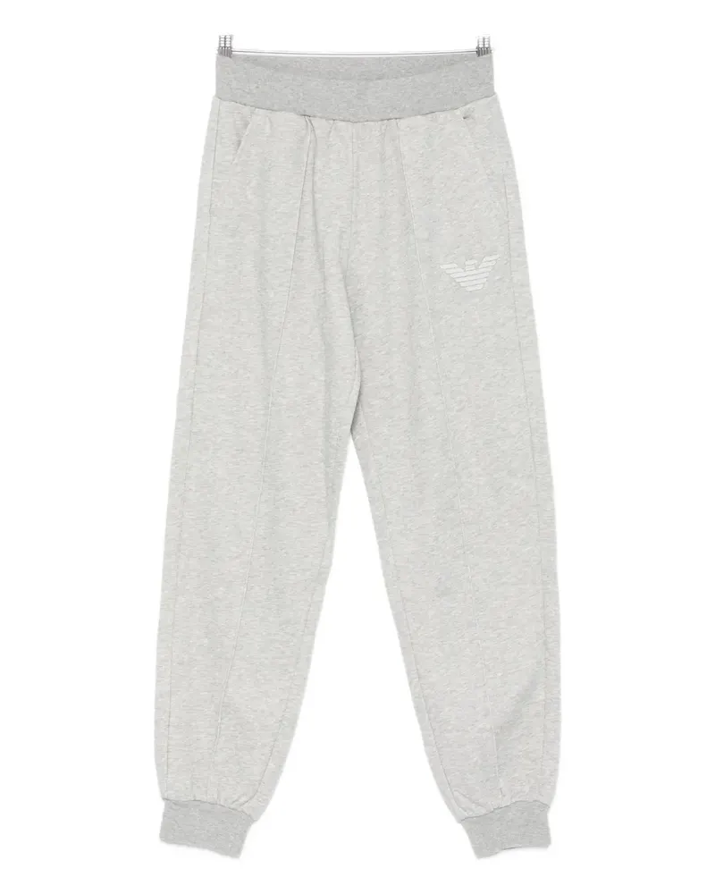 Emporio Armani logo-detail track pants - GREY Grey