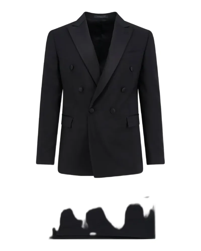 Corneliani double-breasted blazer - Blau Blau