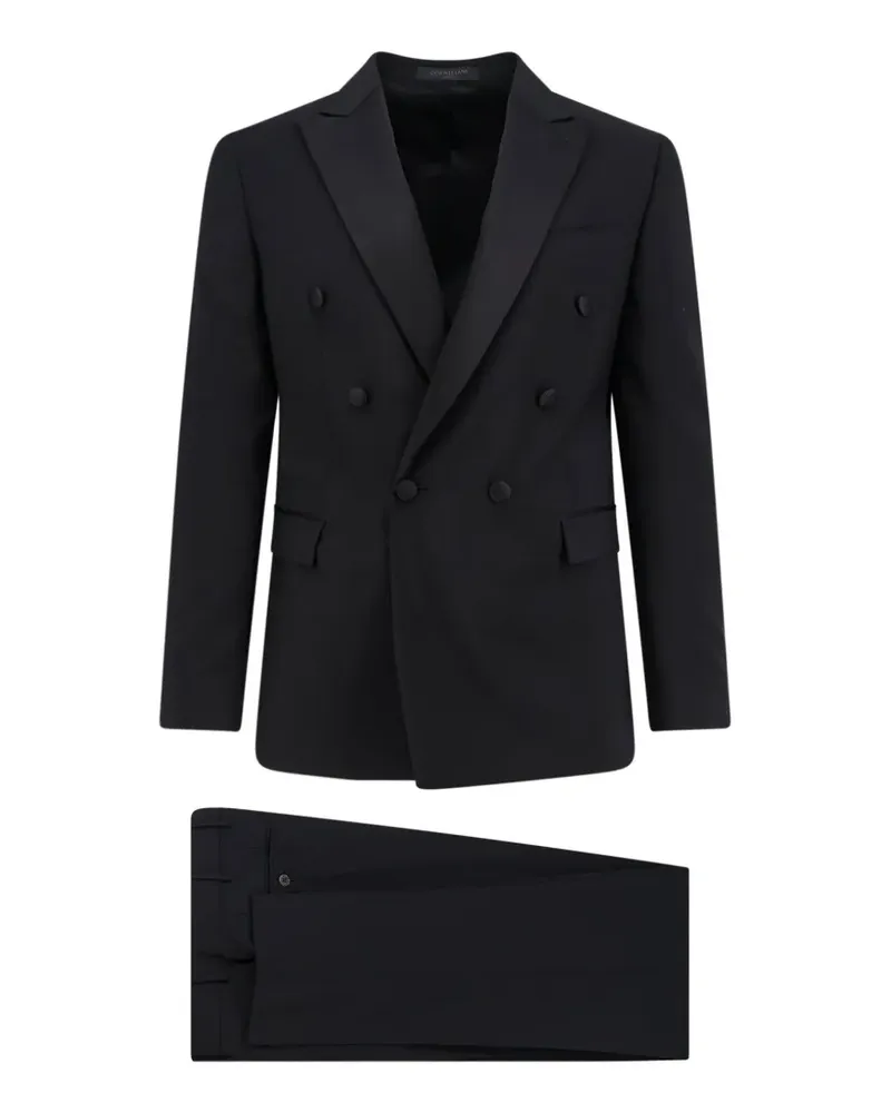 Corneliani double-breasted blazer - Blau Blau