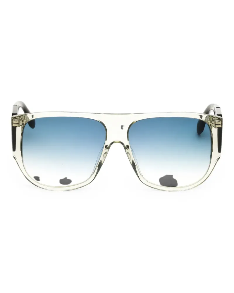 adidas oversized-frame sunglasses - Nude Nude