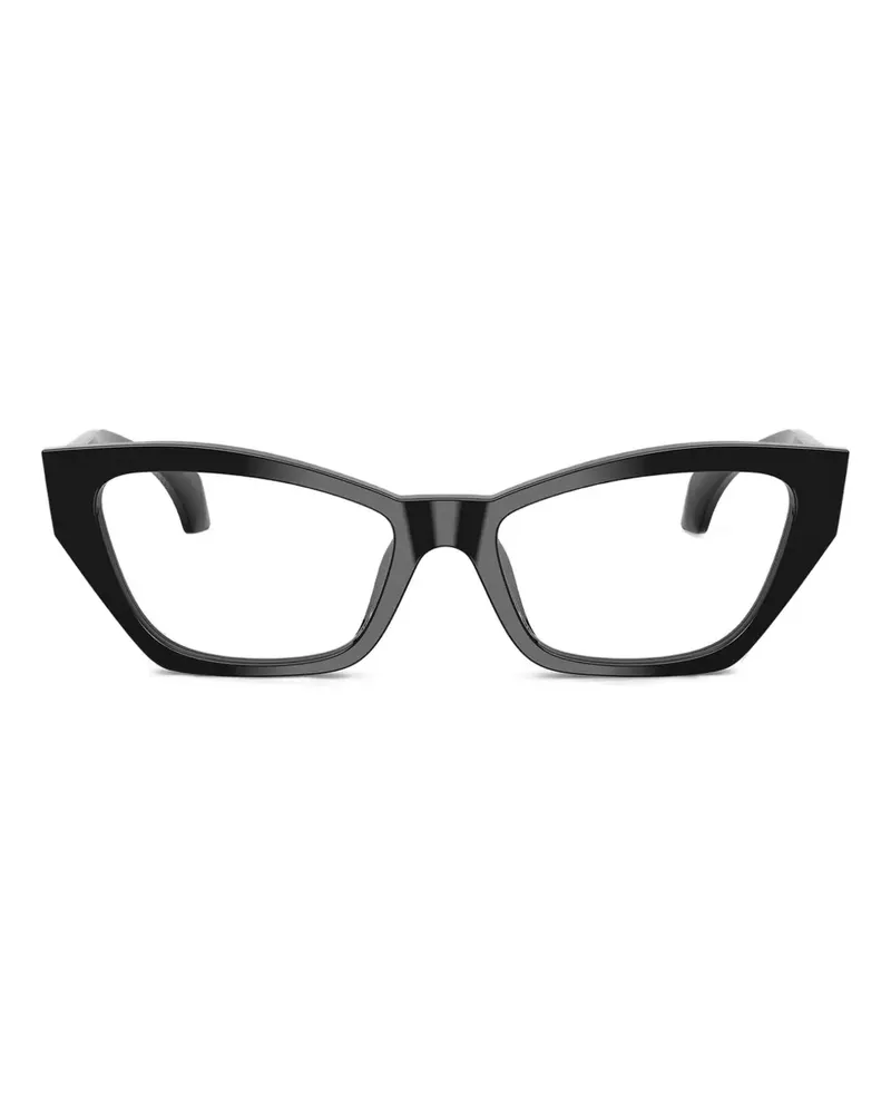 Versace VE3373U Cat-Eye-Brille - Schwarz Schwarz