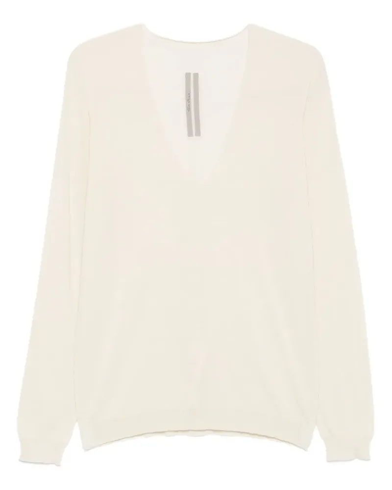 Rick Owens Pullover mit V-Ausschnitt - Nude Nude