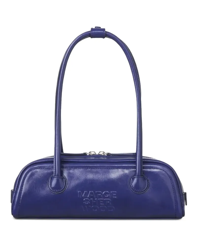 Marge Sherwood Mini Soft Boston Schultertasche - Blau Blau