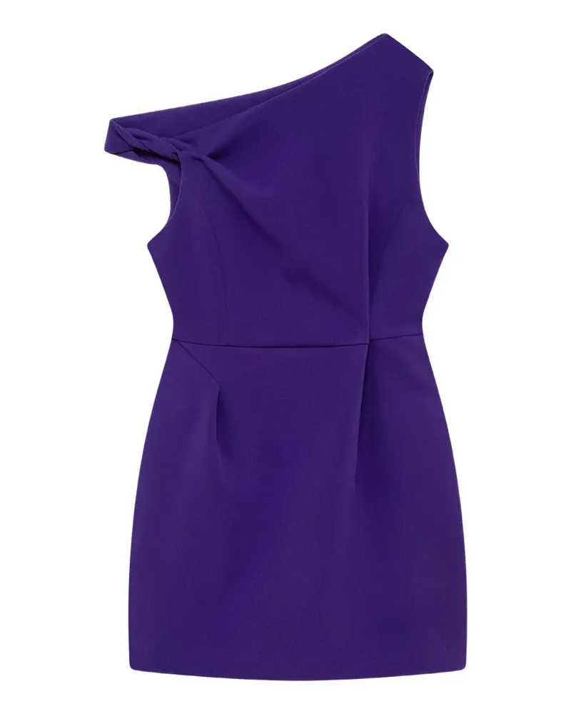 MSGM Einschultriges Minikleid - Violett Violett
