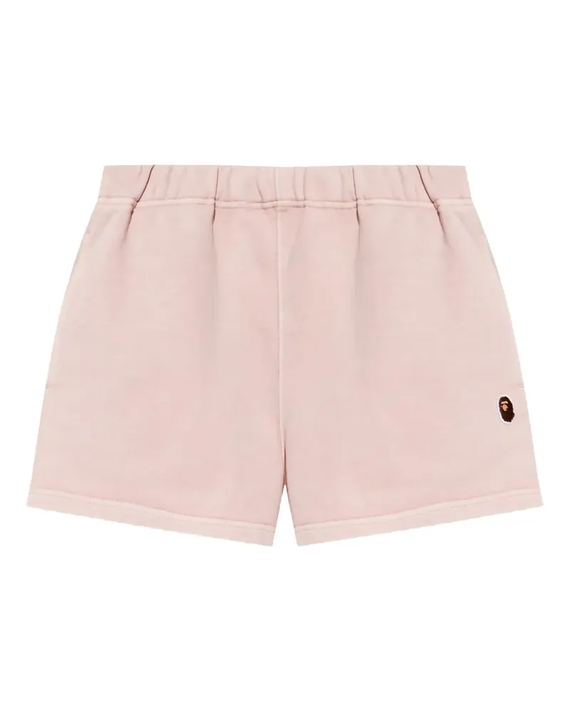 BAPE Joggingshorts mit Logo-Stickerei - Rosa Rosa