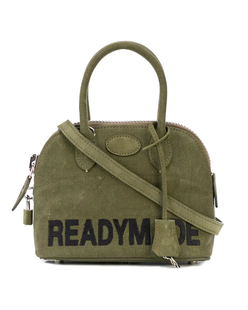 READYMADE Handtasche mit Logo - Grün Grün