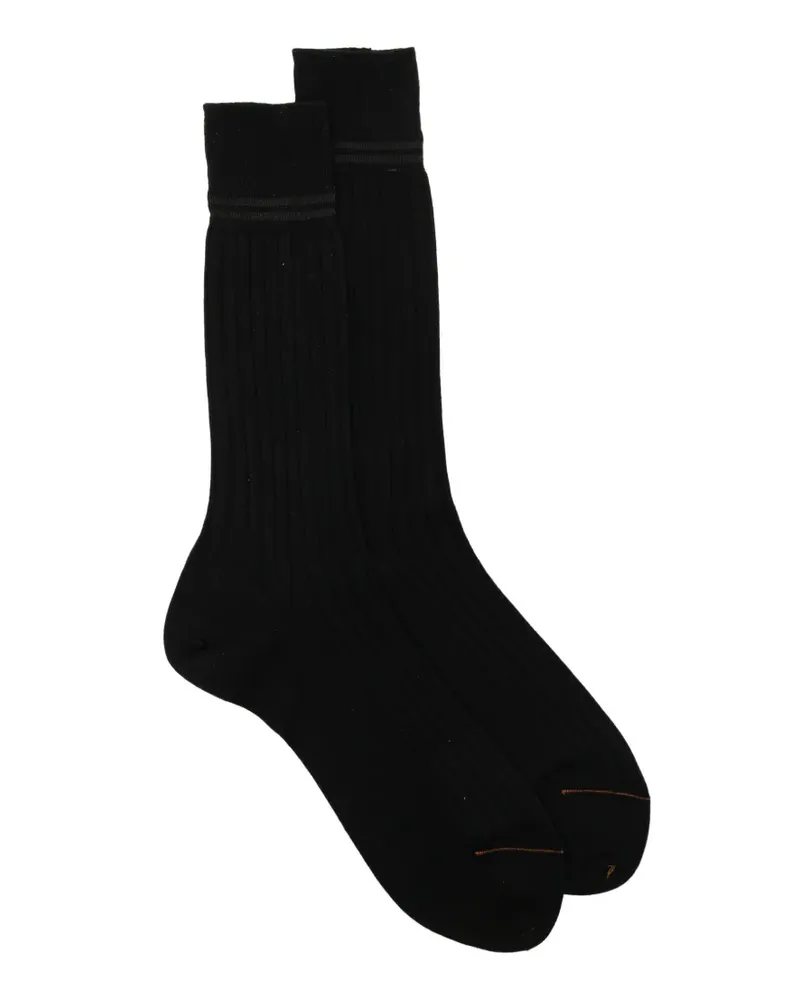 Ermenegildo Zegna Deluxe socks - Schwarz Schwarz