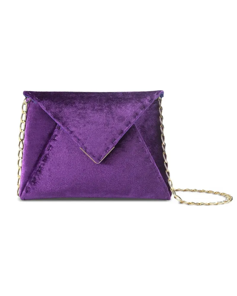 Tyler Ellis Micro Lee Pouchet Clutch - Violett Violett