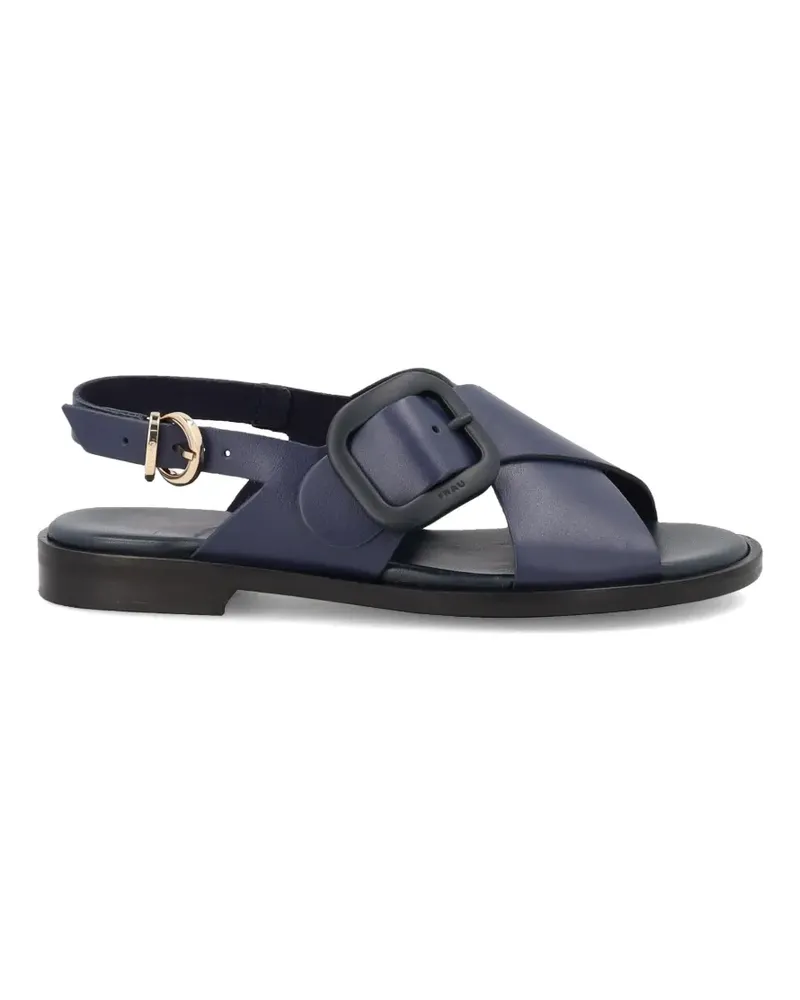 FRAU crossover-strap buckled sandals - Blau Blau
