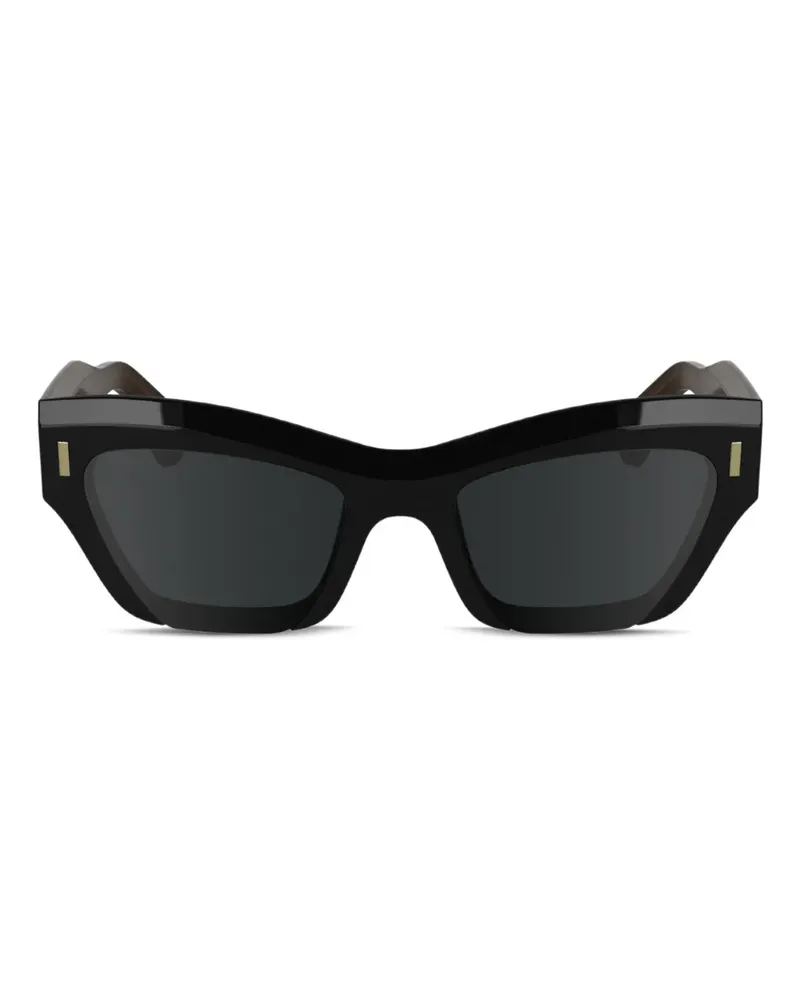 Calvin Klein Sonnenbrille mit geometrischem Gestell - Schwarz Schwarz