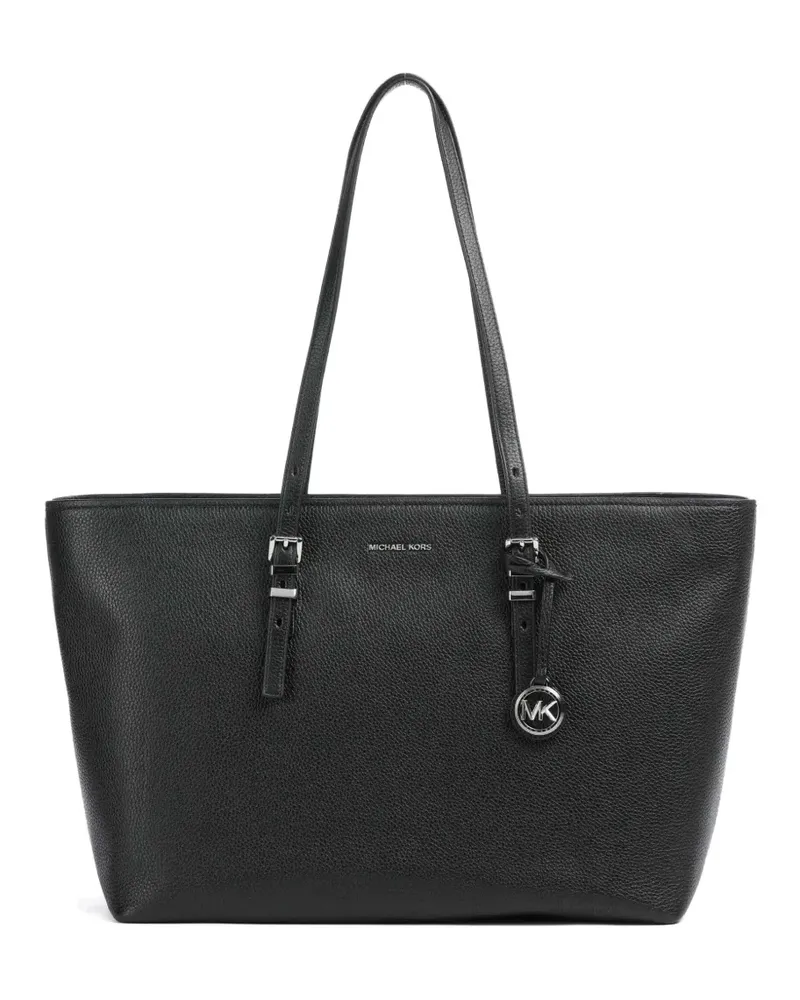 Michael Kors logo-plaque tote bag - Schwarz Schwarz