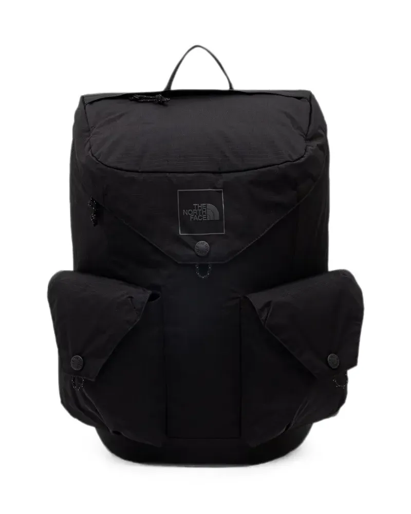 The North Face Glen Canyon logo-patch ripstop backpack - Schwarz Schwarz