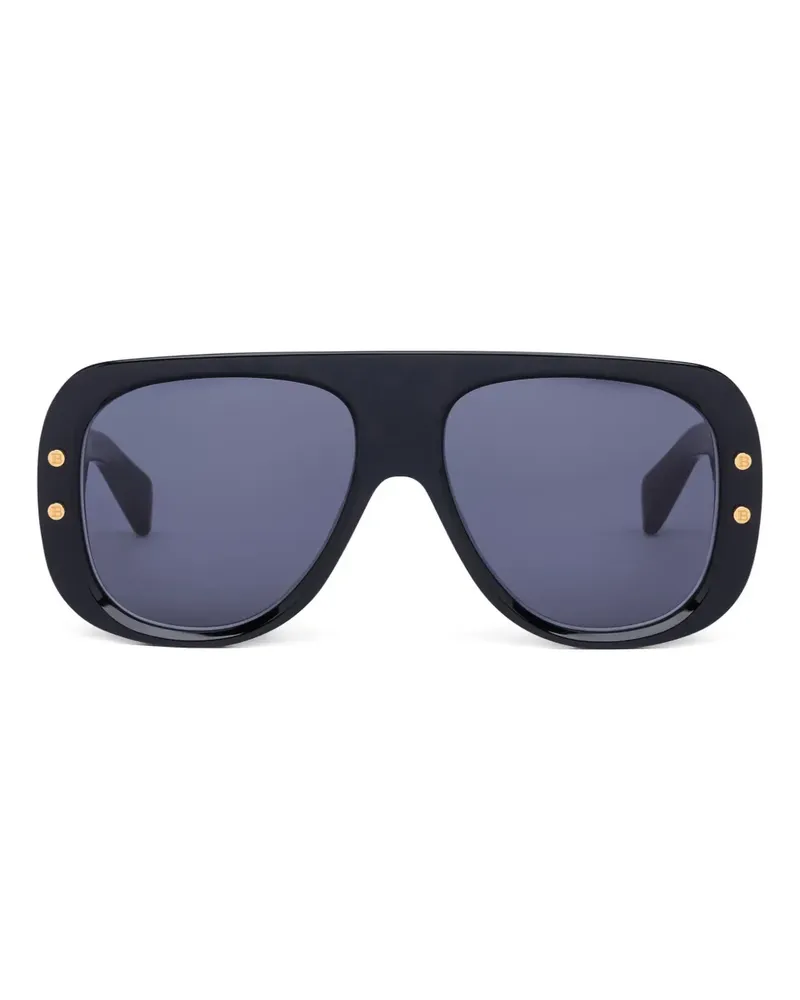 Balmain Getönte Pulse Pilotenbrille - Schwarz Schwarz