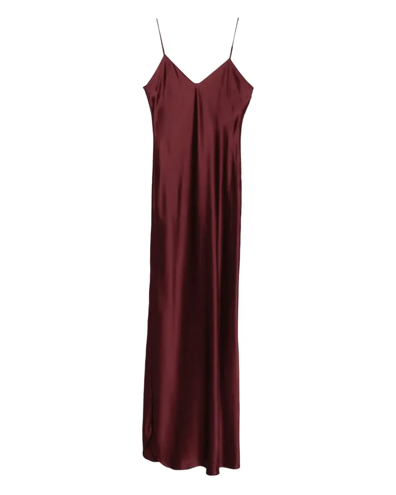 Nili Lotan Maxikleid mit Spaghettiträgern - Rot Rot