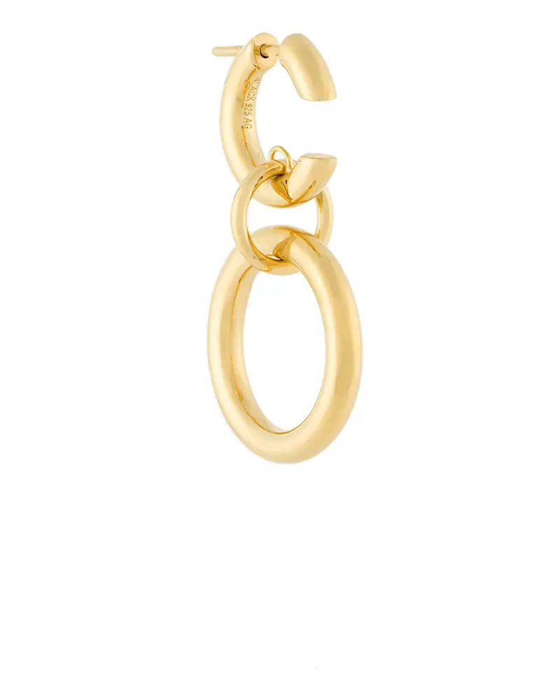 Maria Black Vergoldeter 'Dogma' Sterlingsilberohrring - Metallic Metallic