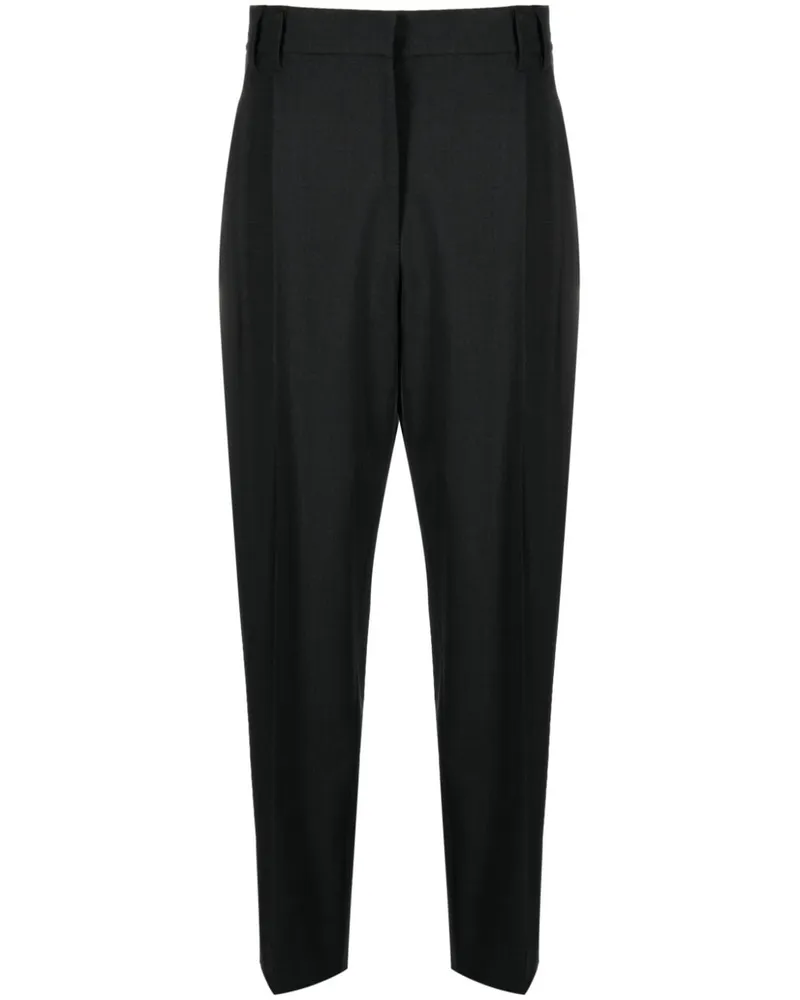Brunello Cucinelli Hose im Cropped-Design - Schwarz Schwarz