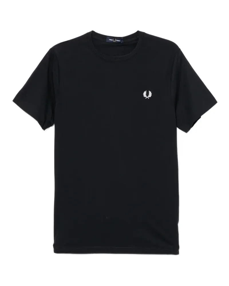 Fred Perry T-Shirt mit Logo-Stickerei - Blau Blau
