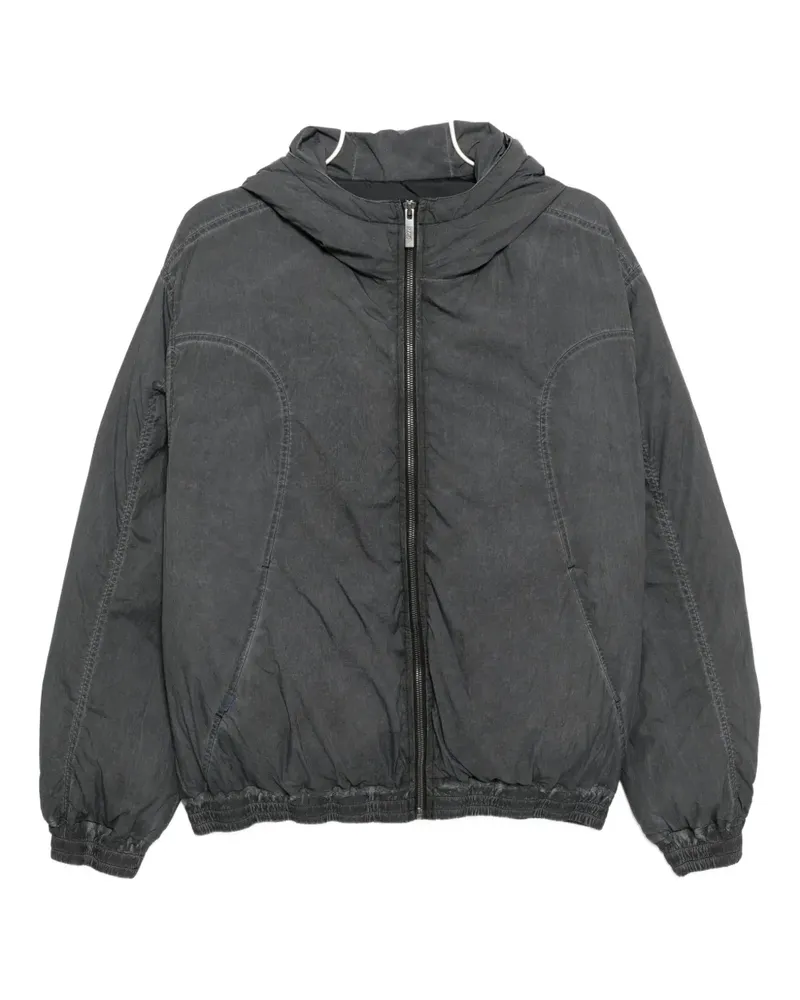 Izzue Jacke mit Reißverschluss - Schwarz Schwarz