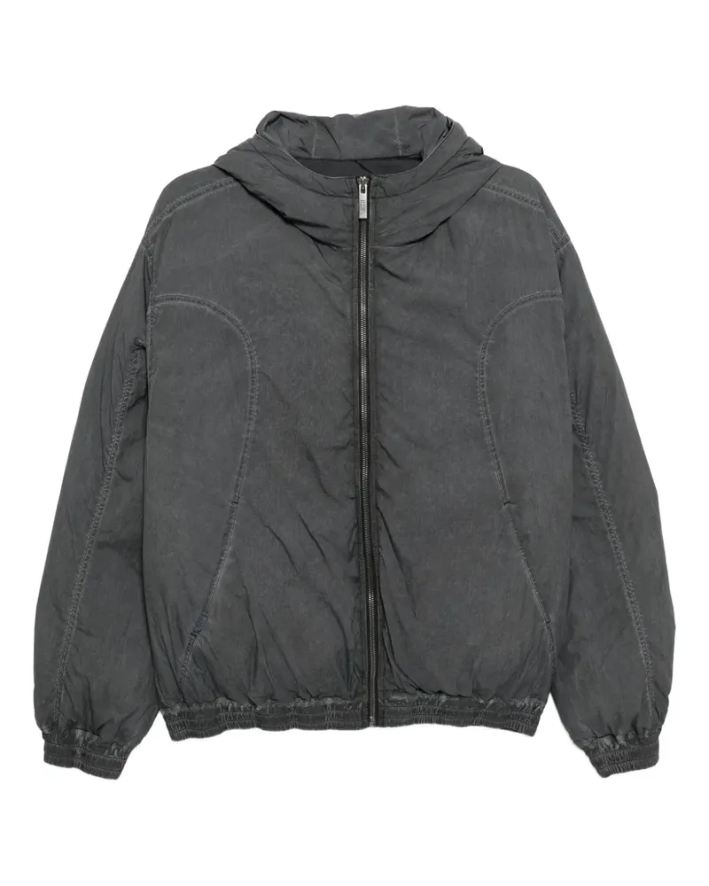 Izzue Jacke mit Reißverschluss - Schwarz Schwarz