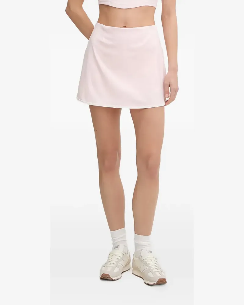 Guess logo-print short - Rosa Rosa