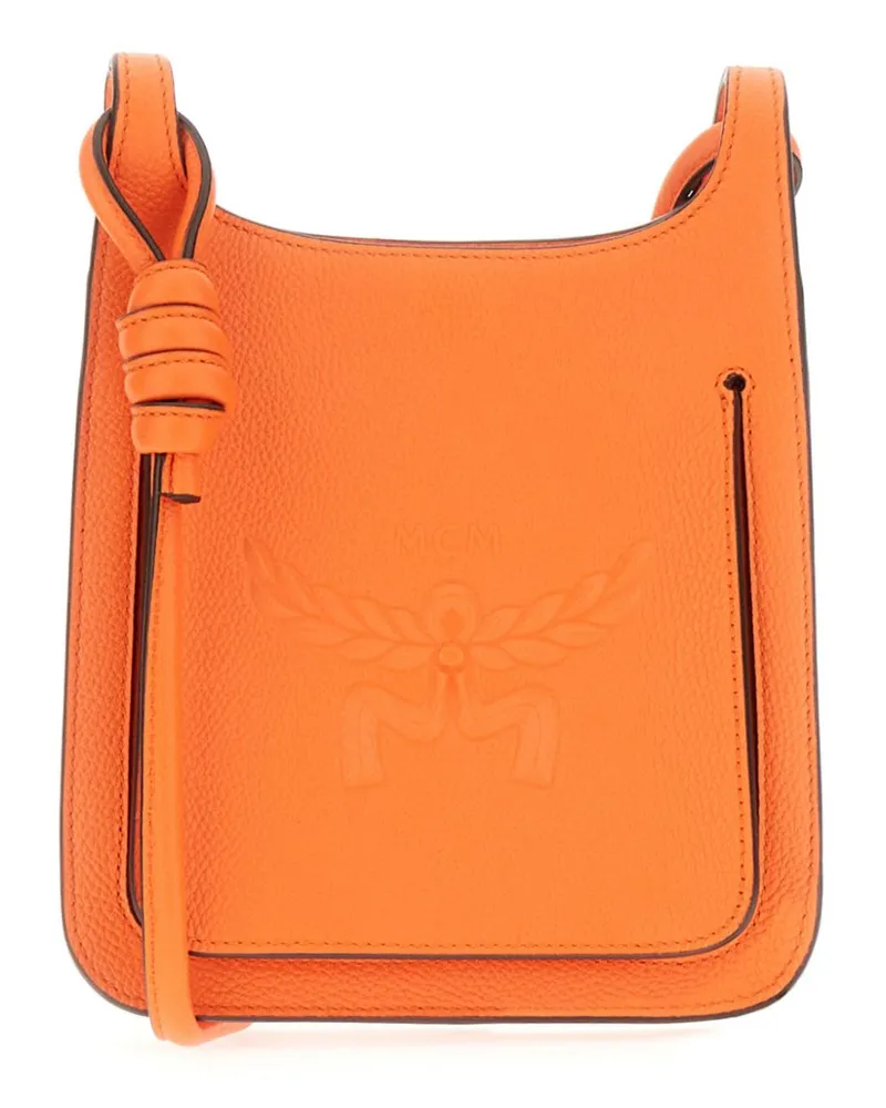 MCM Hummel Schultertasche - Orange Orange