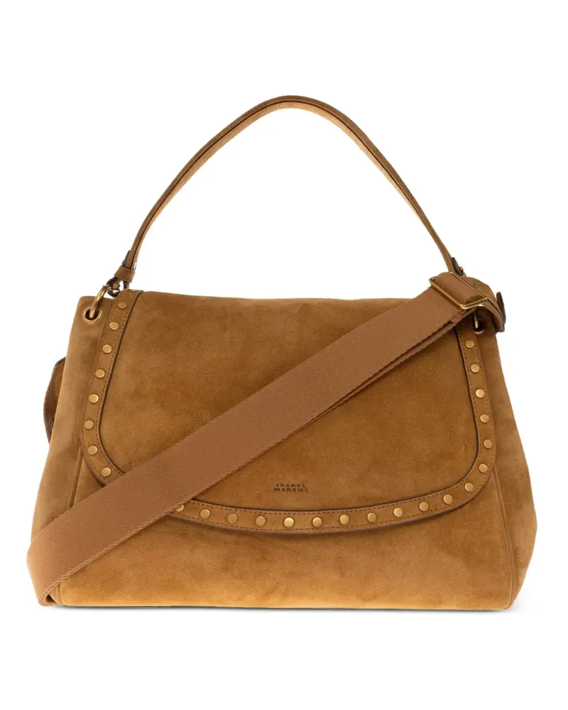 Isabel Marant Chany XL Tasche aus Wildleder - Braun Braun