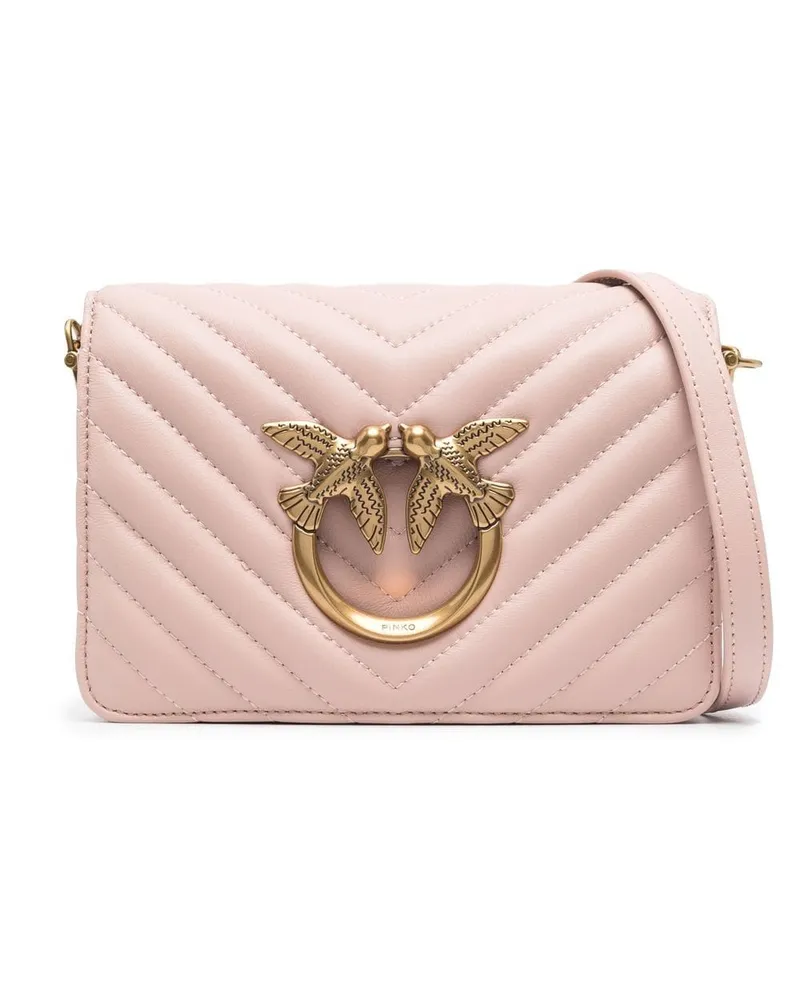Pinko Klassische Love Lady Puff Tasche - Rosa Rosa