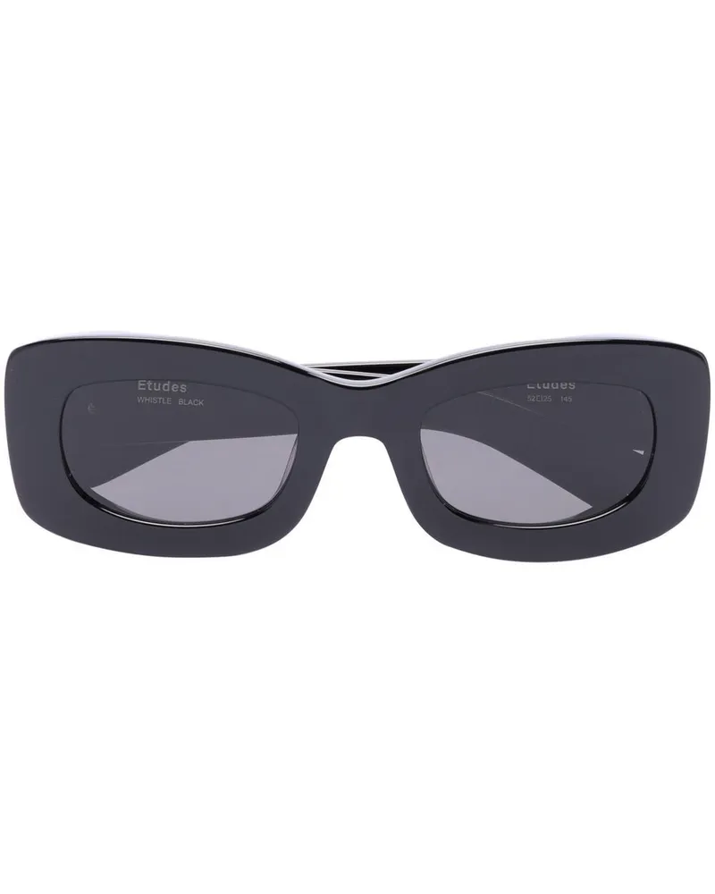 Études Studio Whistle Sonnenbrille Schwarz