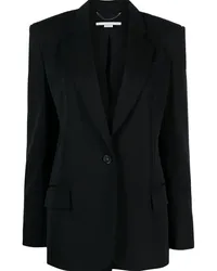 Stella McCartney Einreihiger Blazer Schwarz