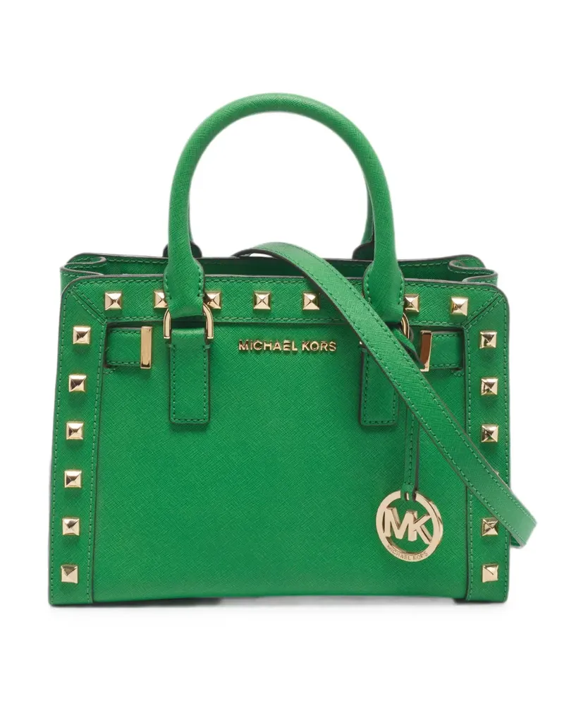 Michael Kors Dillon studded-embellished tote bag - Grün Grün