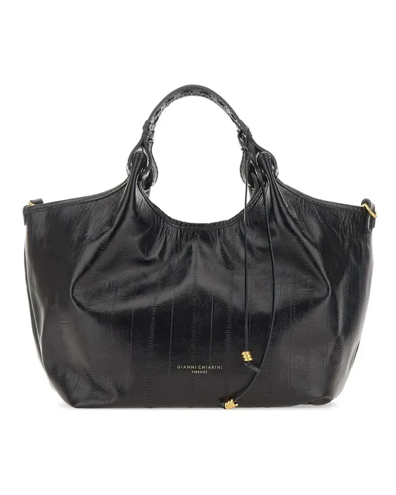 Gianni Chiarini Dua leather tote bag - Schwarz Schwarz