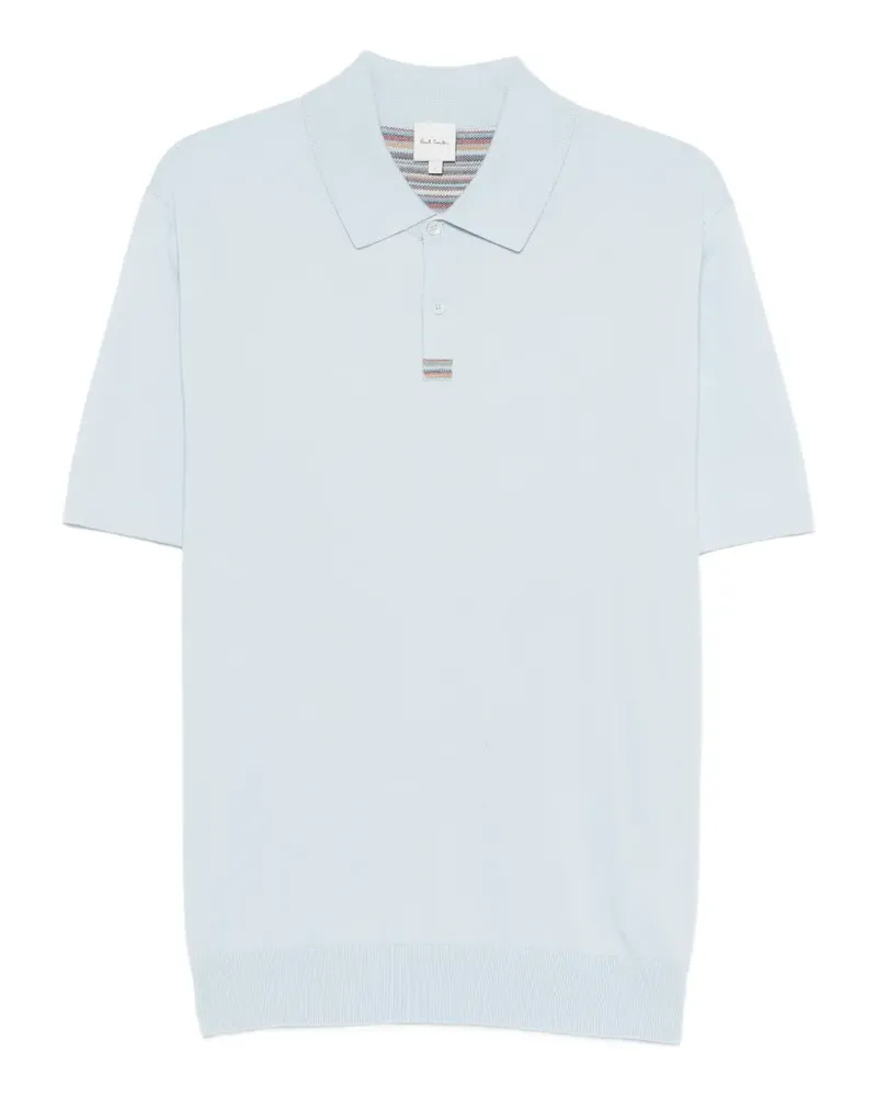 Paul Smith Poloshirt mit Knopfleiste - Blau Blau