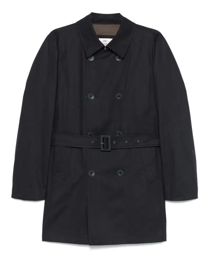 Herno Klassischer Trenchcoat - Blau Blau