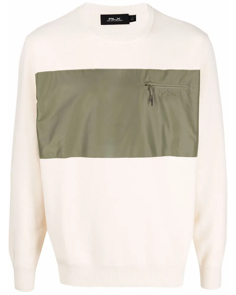 Ralph Lauren Pullover mit Reißverschluss - Nude Nude