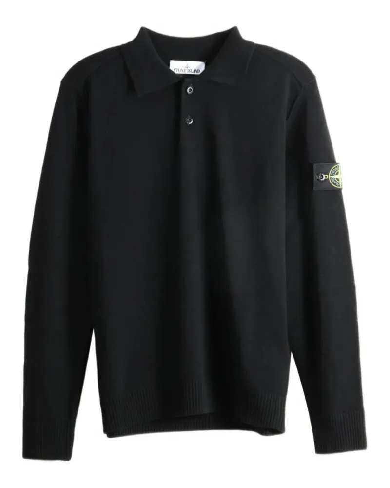 Stone Island 5100018 leichter RWS Geelong Pullover - Schwarz Schwarz