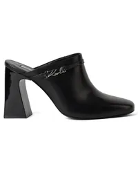 Karl Lagerfeld Astra Nova Singia Trim Mules Schwarz