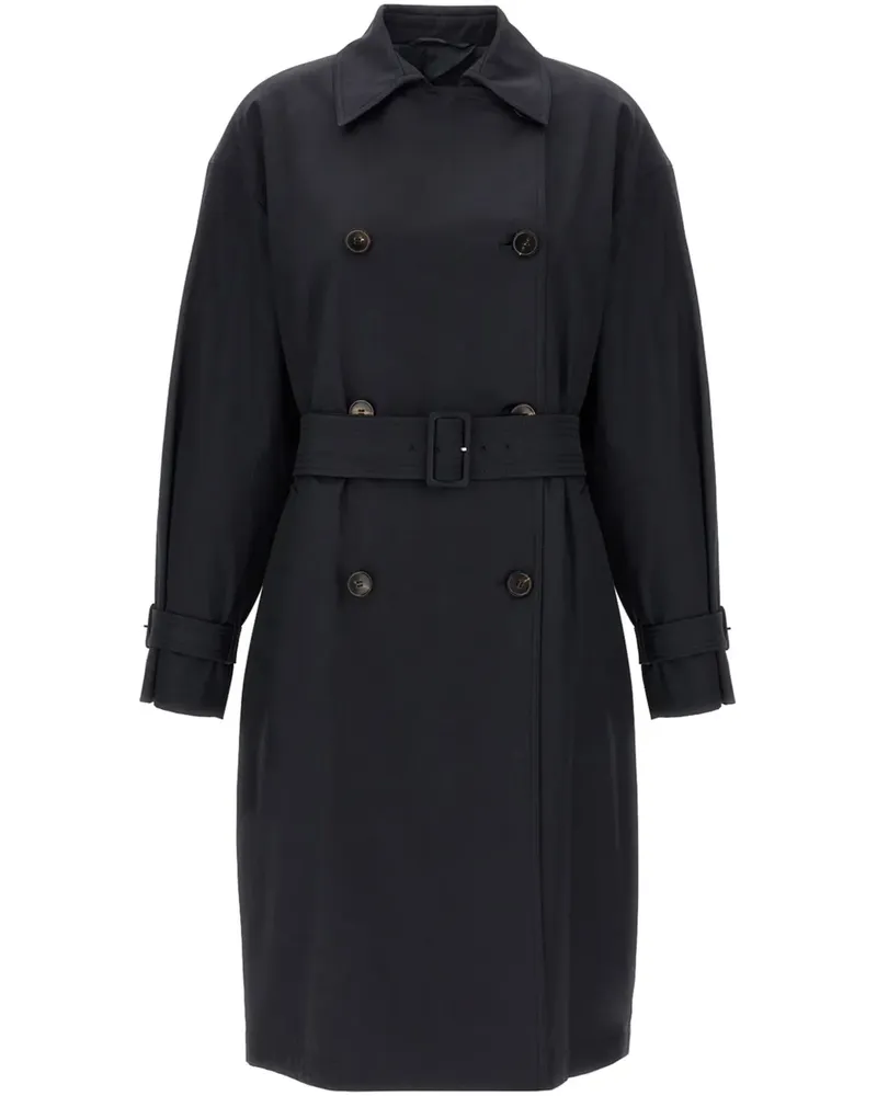 Max Mara Ebrien Trenchcoat - Blau Blau