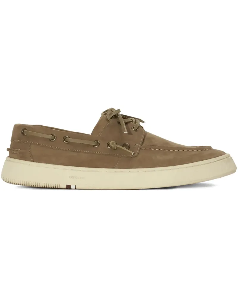 Osklen Soho Dockside Segelschuhe aus Wildleder - Braun Braun